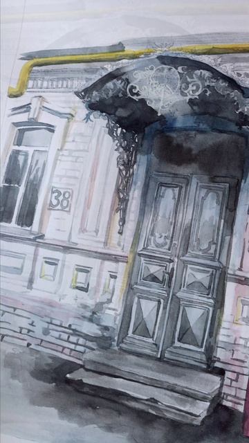 Graphic Art_ink Pen Watercolor 