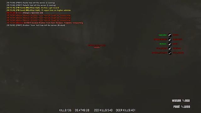 SA-MP Survival Instinct [Cheater Report] смотреть онлайн