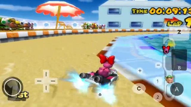 Mario Kart Double Dash but in Mario Kart 7 Wii смотреть онлайн