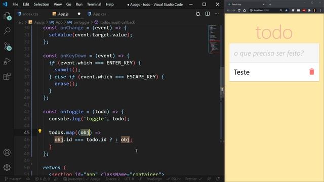 React Native - TODO - 0107 - Concluíndo as tarefas смотреть онлайн