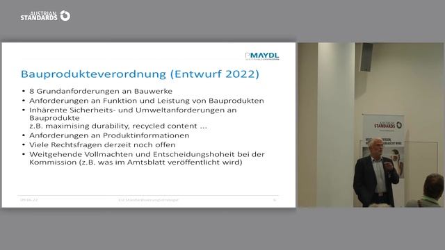 EU-Standardisierungs-Strategie: Vortrag Peter Maydl смотреть онлайн