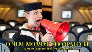 О чем молчат стюардессы: несколько секретов на борту самолета