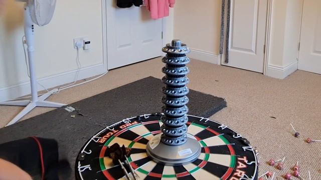 This Dart Stand Can Hold 40 SETS OF DARTS! ONLY £25 (Worth It) смотреть онлайн