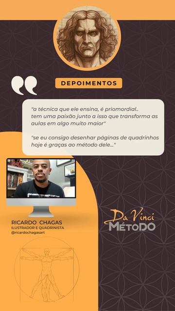 MÉTODO LEONARDO DAVINCI - CURSO DE DESENHO - DOMINANDO AS PROPORÇÕES DA FIGURA HUMANA #DAVINCI смотреть онлайн