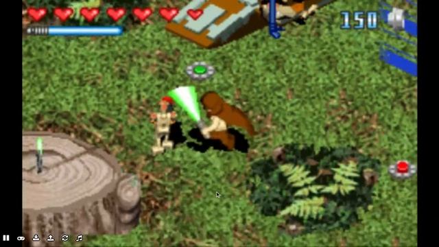 Lego Star Wars the Video Game GBA version, Level 2, Episode I смотреть онлайн