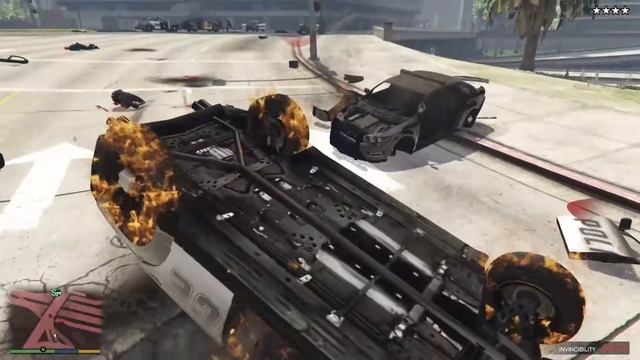 GTA 5 | Exploding Cops with a mega Punch | DEVIL PLAYS смотреть онлайн