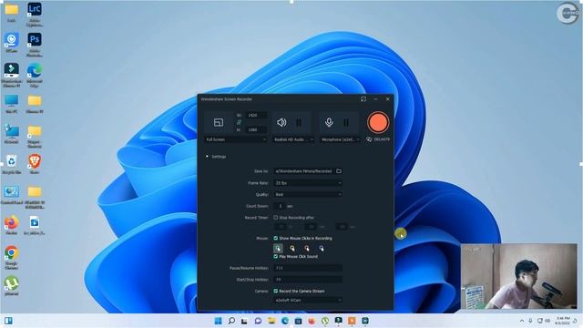 HOW TO RECORD YOUR PC SCREEN WITH FILMORA 11