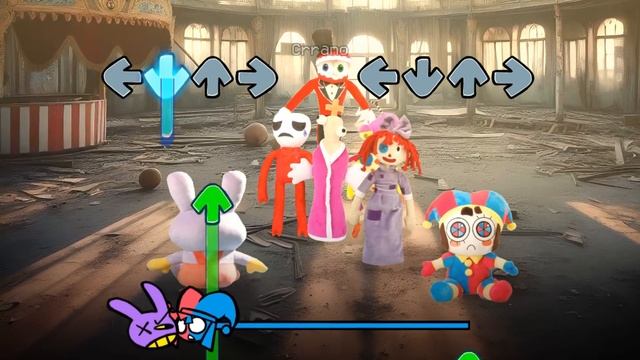 ПОМНИ из Цифрового цирка в Friday Night Funkin', ВСЕ ФАЗЫ — (Удивительный цифровой цирк) смотреть онлайн