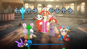 ПОМНИ из Цифрового цирка в Friday Night Funkin',  ВСЕ ФАЗЫ — (Удивительный цифровой цирк)