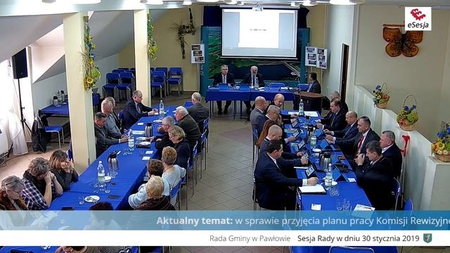 IV Sesja Rady Gminy w Pawłowie w dniu 30 stycznia 2019 r. – transmisja na żywo смотреть онлайн