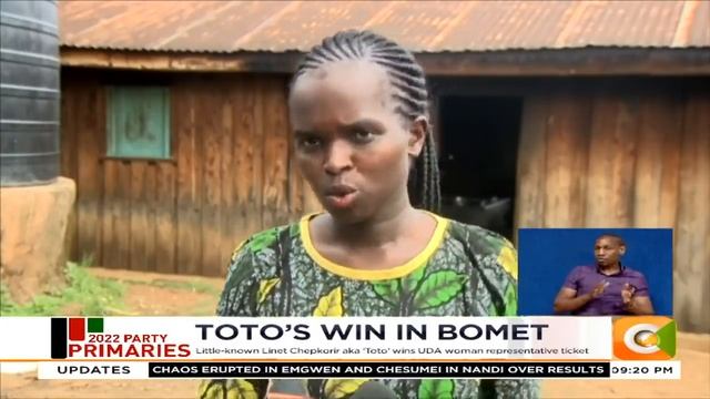 Little-known Linet Chepkorir aka ‘Toto’ wins UDA woman representative ticket смотреть онлайн