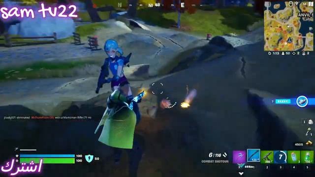 تحدي فورتنايت و ستار وورز افوز بسلاح السيف فقط смотреть онлайн