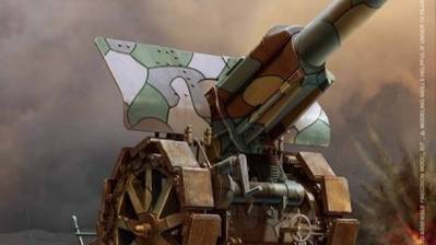 Распаковка Takom 1/35 2032 Krupp 21 Cm Morser 1016 2 In 1