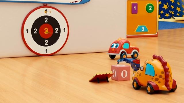 Мультик про машинки МОКАС - Сборник 4 - Развивающие мультфильмы для малышей смотреть онлайн