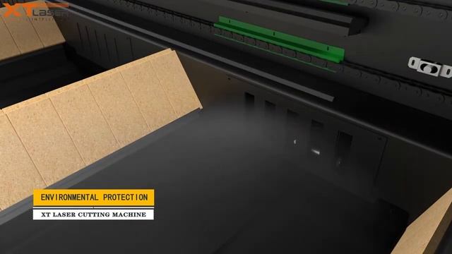 Введение в удаление пыли с перегородок лазерного режущего станка-XTLASER смотреть онлайн