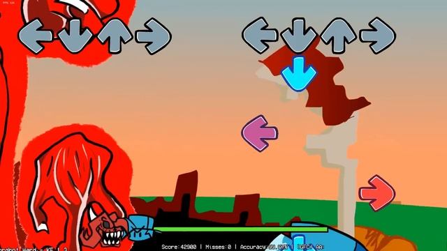 БАТЛ FNF - Tordbot, когда наступает очередь противника, мод меняется — Friday Night Funkin' смотреть онлайн