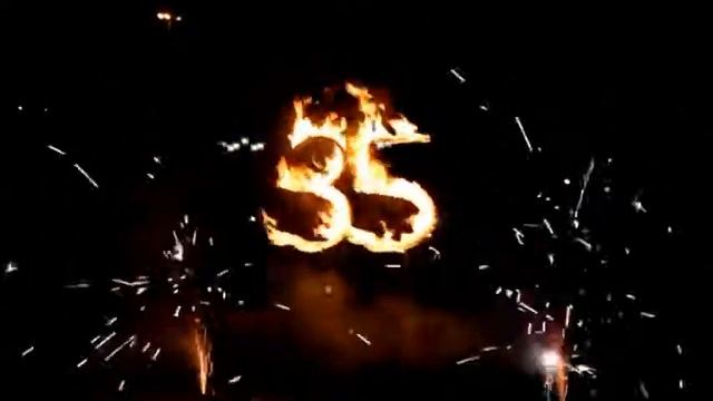 Огненная открытка "Цифры и 2 фонтана" 3 000руб смотреть онлайн