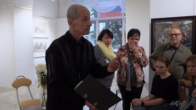 Творческая встреча засл.худ-ка М. М.Герасимова с учениками худ.школы, Кронштадт смотреть онлайн