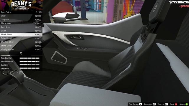 Grand Theft Auto V Offline Customization Grotti Itali RSX смотреть онлайн