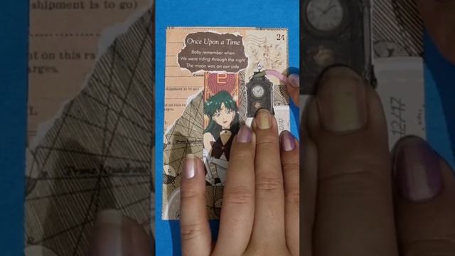 Sailor Pluto 💚 #journal #journaling #scrapbooking #scrapbook #sailorpluto #sailormoon #sailorscouts смотреть онлайн