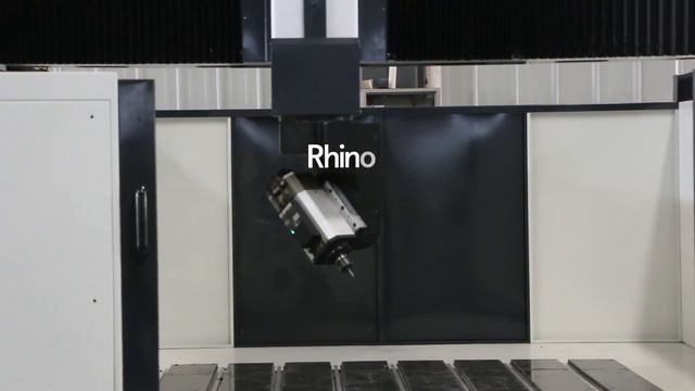 Rhino 5 axis CNC Router test video before delivery to European смотреть онлайн