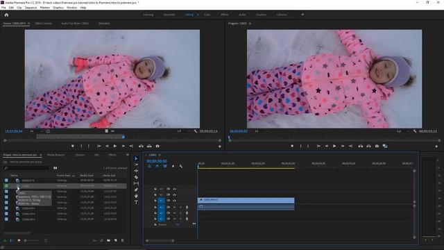 Premiere Pro CC Tutorial Series - Creating A Sequence