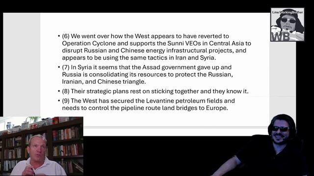 Syria Pullout Planned, Sunni Vs Shia Amplified & Echos Of Kabul - WB Talks (205) To George WM3