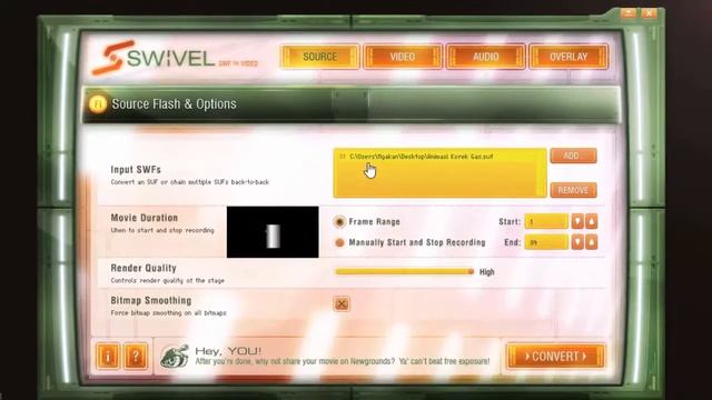 Cara Mengubah File SWF menjadi MP4... GAMPANG!!!! смотреть онлайн