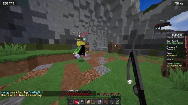 Some Kid randomly rants about Hypixel Mini Games while playing Blitz SG смотреть онлайн