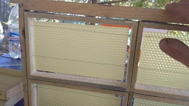 Мини-нуклеусы из ППС на четверть дадановской рамки. смотреть онлайн