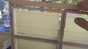 Мини-нуклеусы из ППС на четверть дадановской рамки.