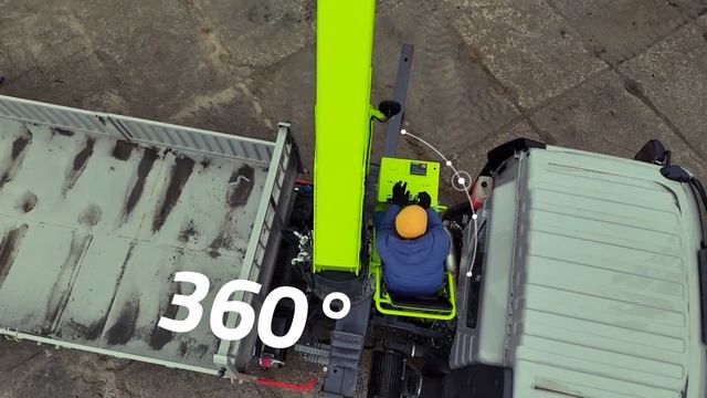 Краноманипуляторная установка Zoomlion ZLT2000V4 на шасси FAW