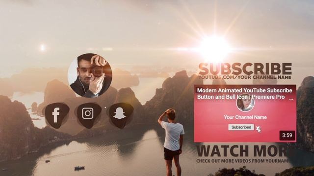 YOUTUBE END SCREEN TOOLKIT | Premiere Pro Template | Free DOWNLOAD!
