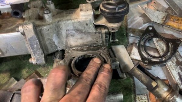 Чистка, снятие и установка впускного коллектора Opel Antara_Chevrolet Captiva 2.2 dizel A22DM_A22DM