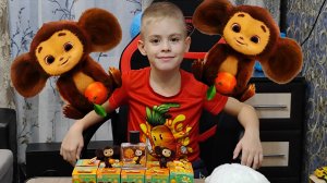 Распаковка SWEET BOX с Чебурашкой