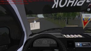 OMSI 2, Оперская ГАЗель 322100 (1uz), Чистогорск, 41 маршрут