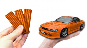 Лепим Nissan Silvia из Пластилина! Легенда Дрифта!