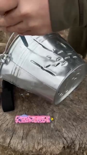 MT TU85 OTF розовый пончик нож D2 лезвие двойная алюминиевая ручка.  #празник #