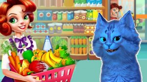 ПОХОД В СУПЕРМАРКЕТ С КОТЕНКОМ АЛЬБО ЖИВОТНЫЕ ЧАСТЬ 2  🐱 ДЕТСКАЯ РАЗВИВАЮЩАЯ ИГРА #86
