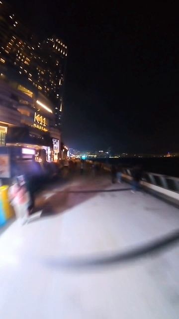 авеню звезд ночью #гонконг
