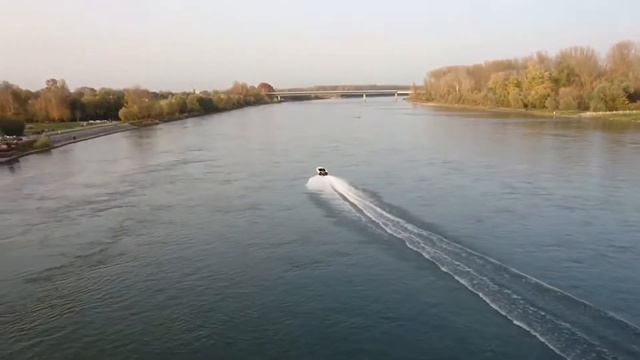 Phantom 21 / A24 Rennboot / Mercury XR2 Offshore Racing am Rhein bei Germersheim смотреть онлайн