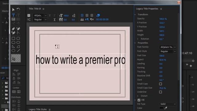 Typewriter Effect in Premiere Pro | Adobe Premiere Pro Quick Tutorial // Typewriter Text Effect смотреть онлайн