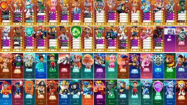 PAW Patrol All Video Megamix: Marshall vs Ryder vs Chase vs Rubble vs Everest vs Tracker vs Skye смотреть онлайн