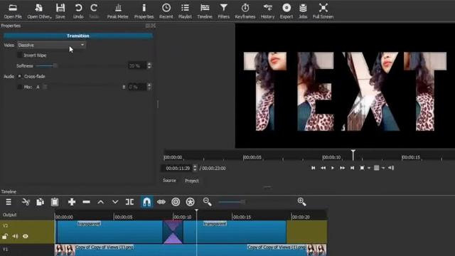 Shotcut text Tutorial: How to Add text | All effects in 1 video смотреть онлайн