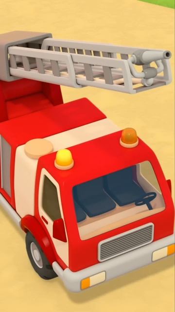 Гараж ГОРИТ! Пожарная машина поможет! Мультики для малышей про машинки #длядетей #мультик смотреть онлайн