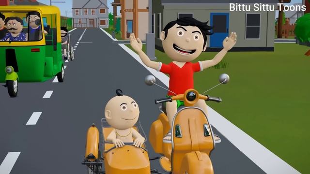 Pagal Bittu Sittu 109 | Khajane Ki Khoj Cartoon | Bittu Sittu Toons | Pagal Beta | Cartoon Comedy смотреть онлайн