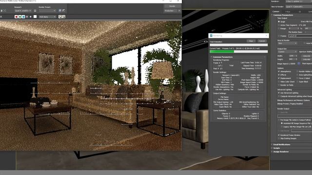 3ds max 2025 and V ray render interior scene in 3ds max смотреть онлайн