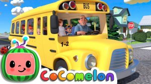 Weel on the bus nursery poem cocomelon
