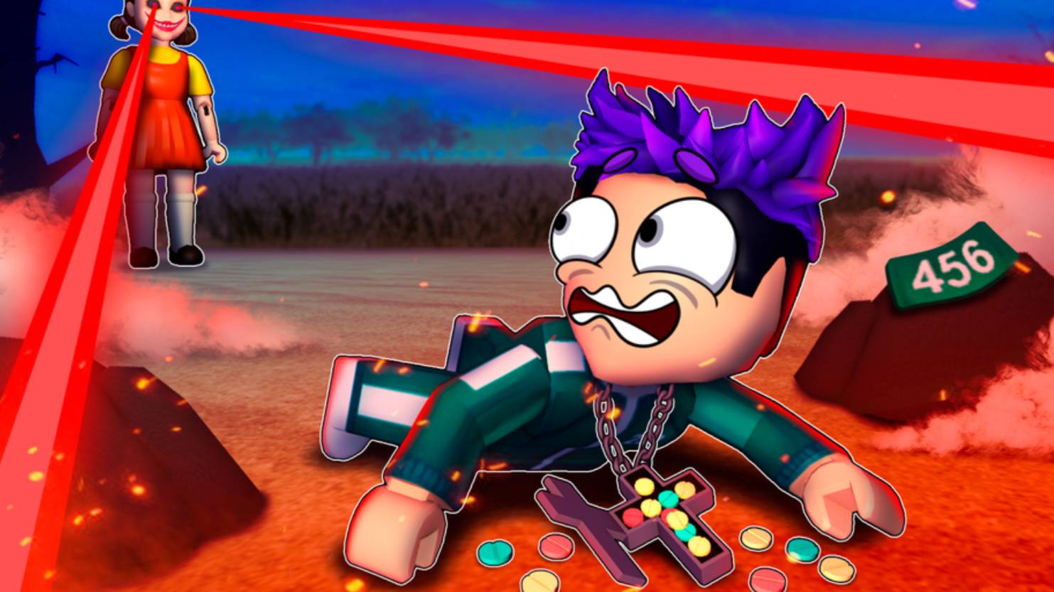 Неужели сбежал с этой игры в кальмара! смотреть онлайн