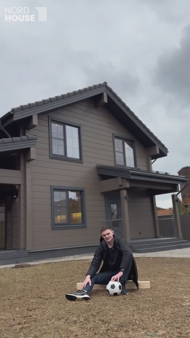 Дом из клеёного бруса 230 кв.м. | NORD HOUSE производственно-строительная компания
